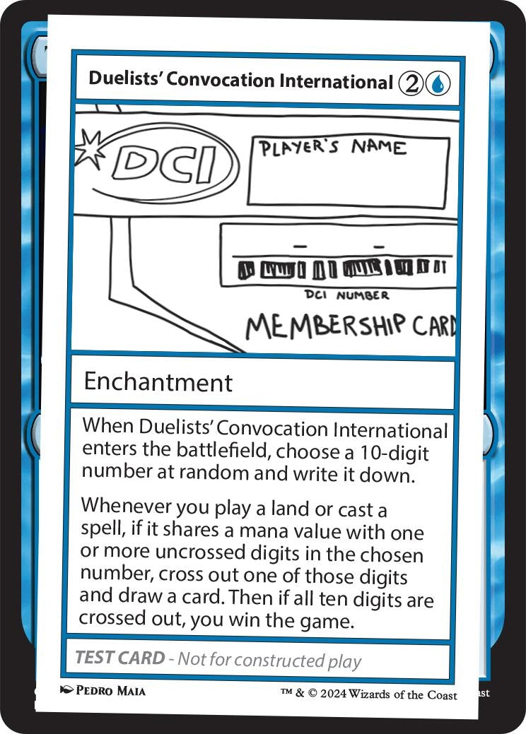 Duelists' Convocation International (Mystery Booster 2 Playtest Cards)