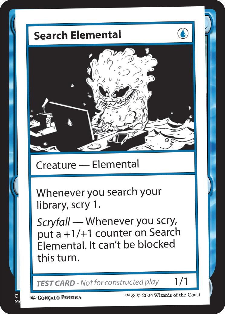 Search Elemental (Mystery Booster 2 Playtest Cards)