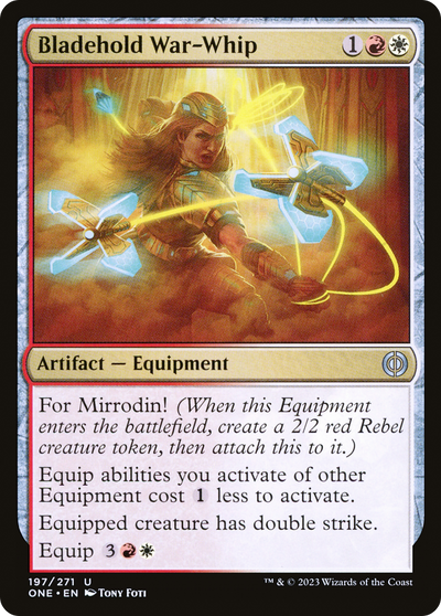 Bladehold War-Whip (197) (Phyrexia: All Will Be One)