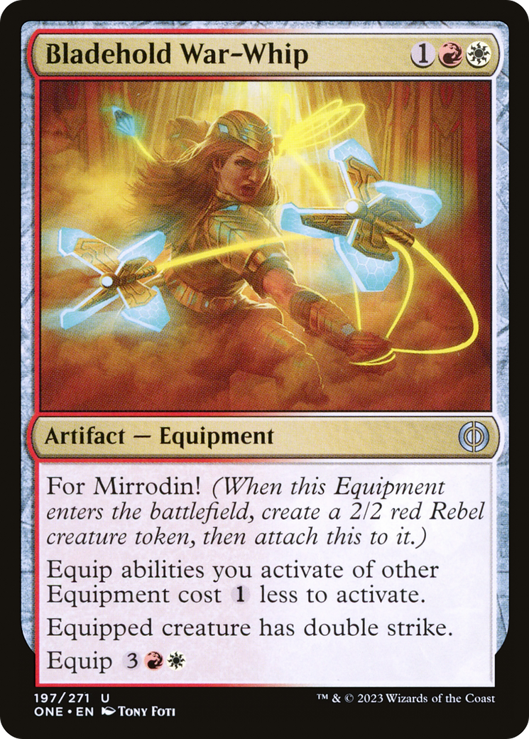 Bladehold War-Whip (197) (Phyrexia: All Will Be One)