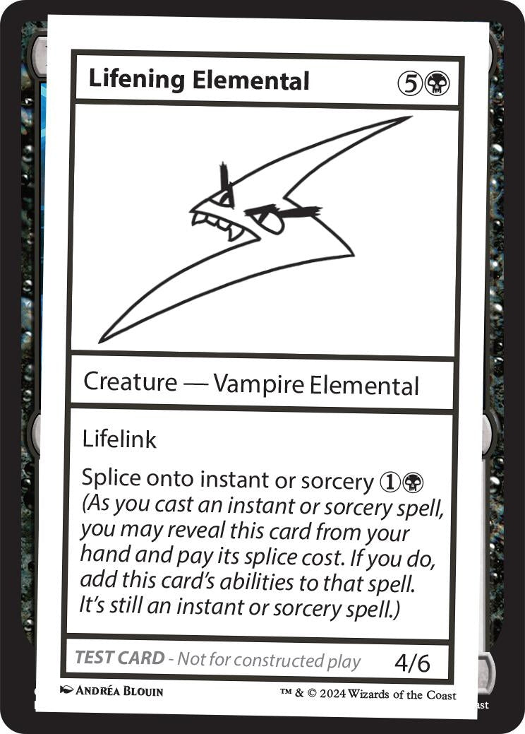 Lifening Elemental (Mystery Booster 2 Playtest Cards)