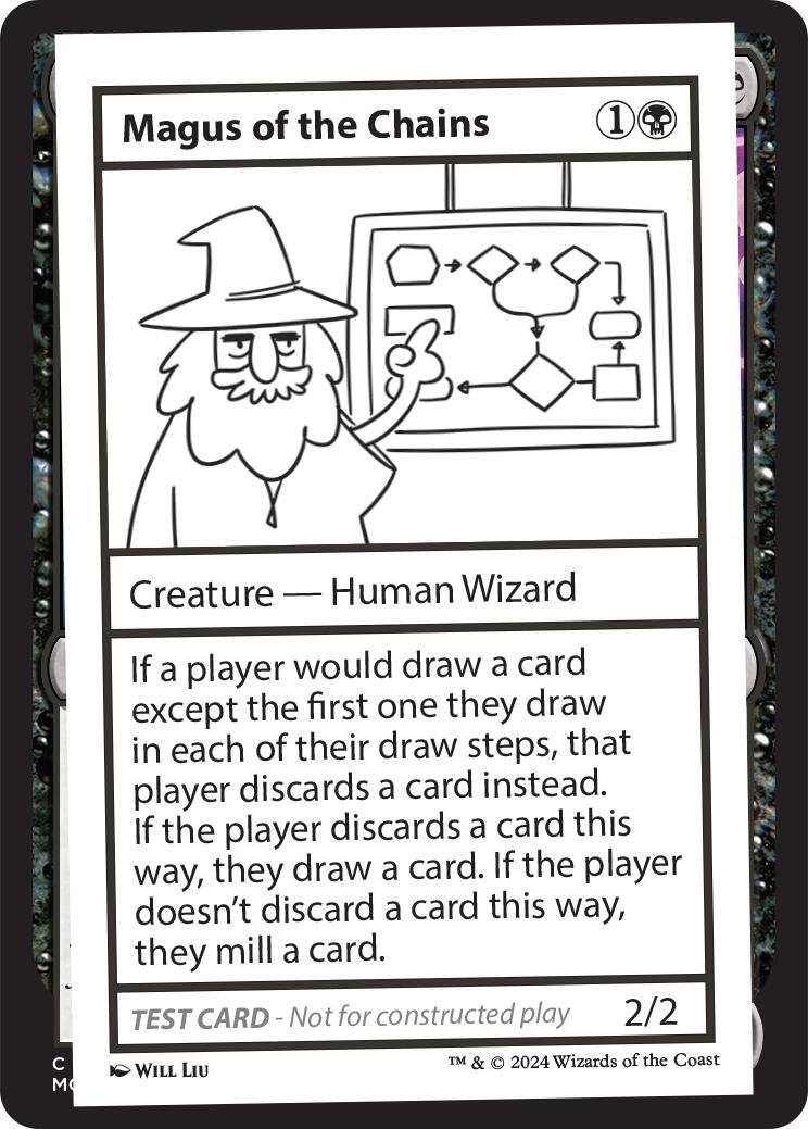Magus of the Chains (Mystery Booster 2 Playtest Cards)