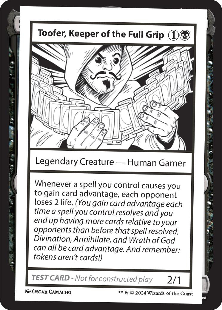 Toofer, Keeper of the Full Grip (Mystery Booster 2 Playtest Cards)