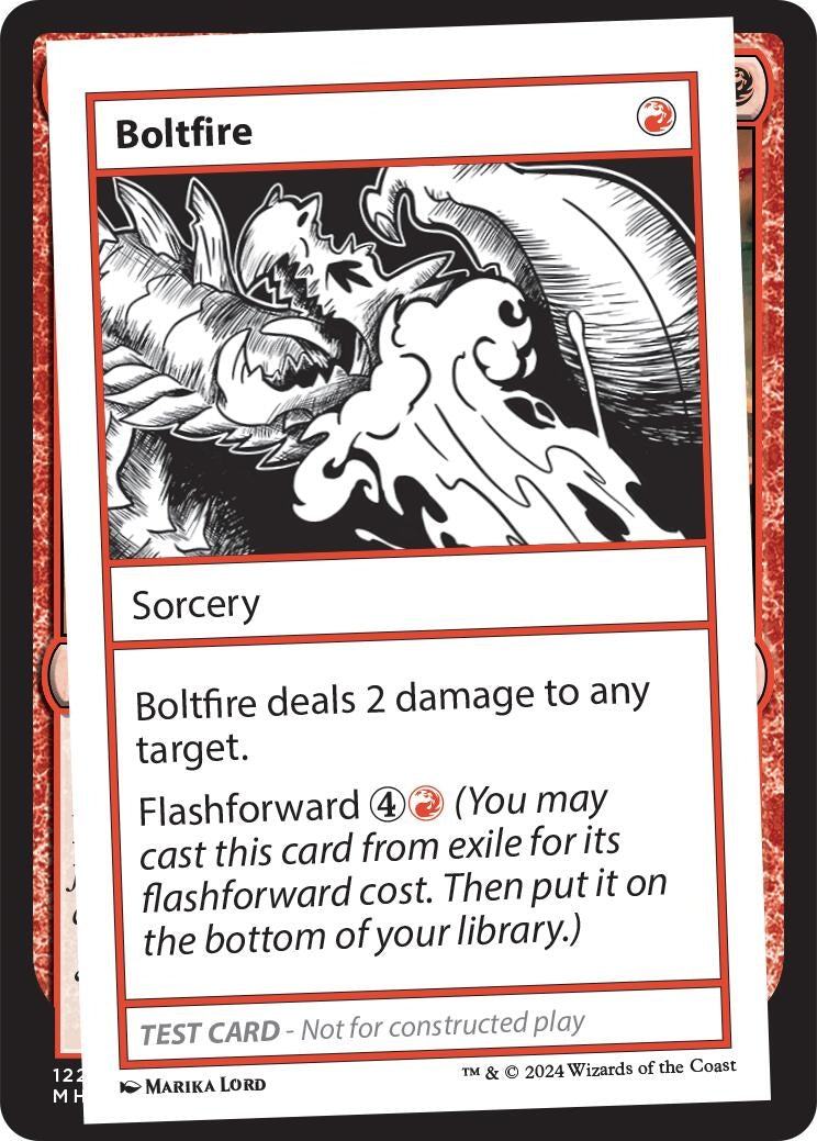 Boltfire (Mystery Booster 2 Playtest Cards)
