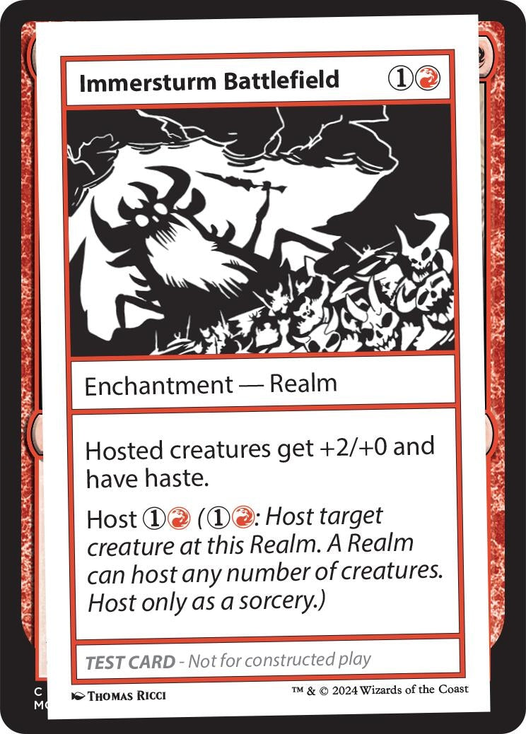 Immersturm Battlefield (Mystery Booster 2 Playtest Cards)