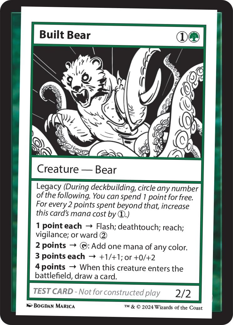 Built Bear (Mystery Booster 2 Playtest Cards)