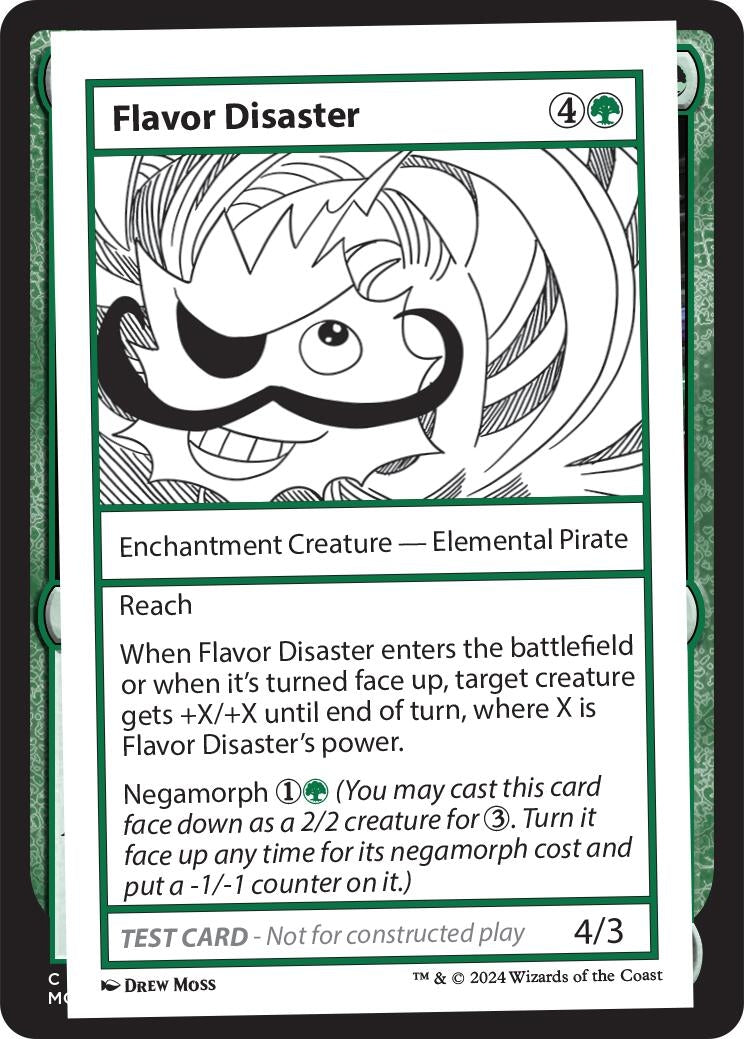 Flavor Disaster (Mystery Booster 2 Playtest Cards)