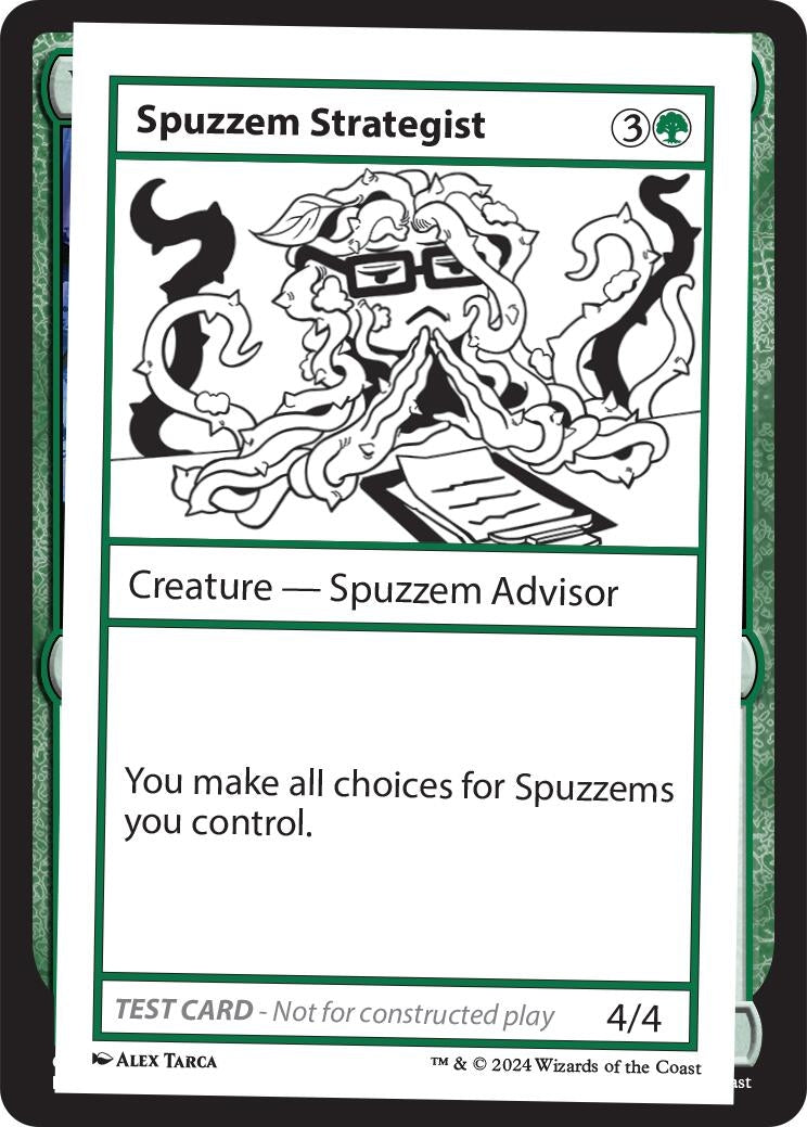 Spuzzem Strategist (Mystery Booster 2 Playtest Cards)