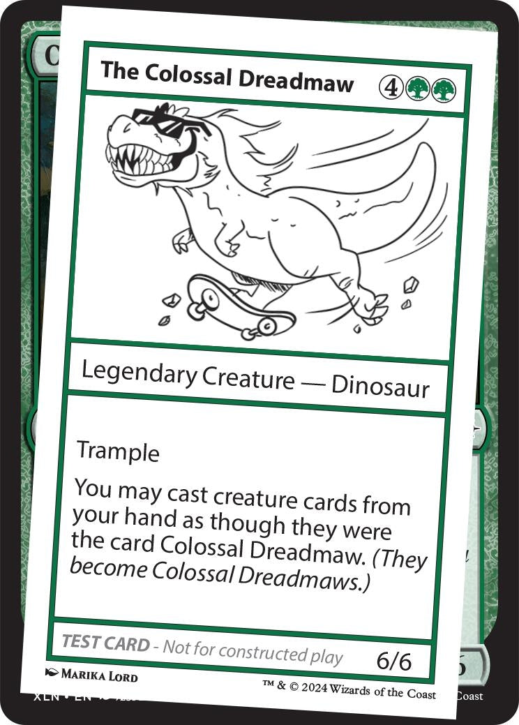 The Colossal Dreadmaw (Mystery Booster 2 Playtest Cards)