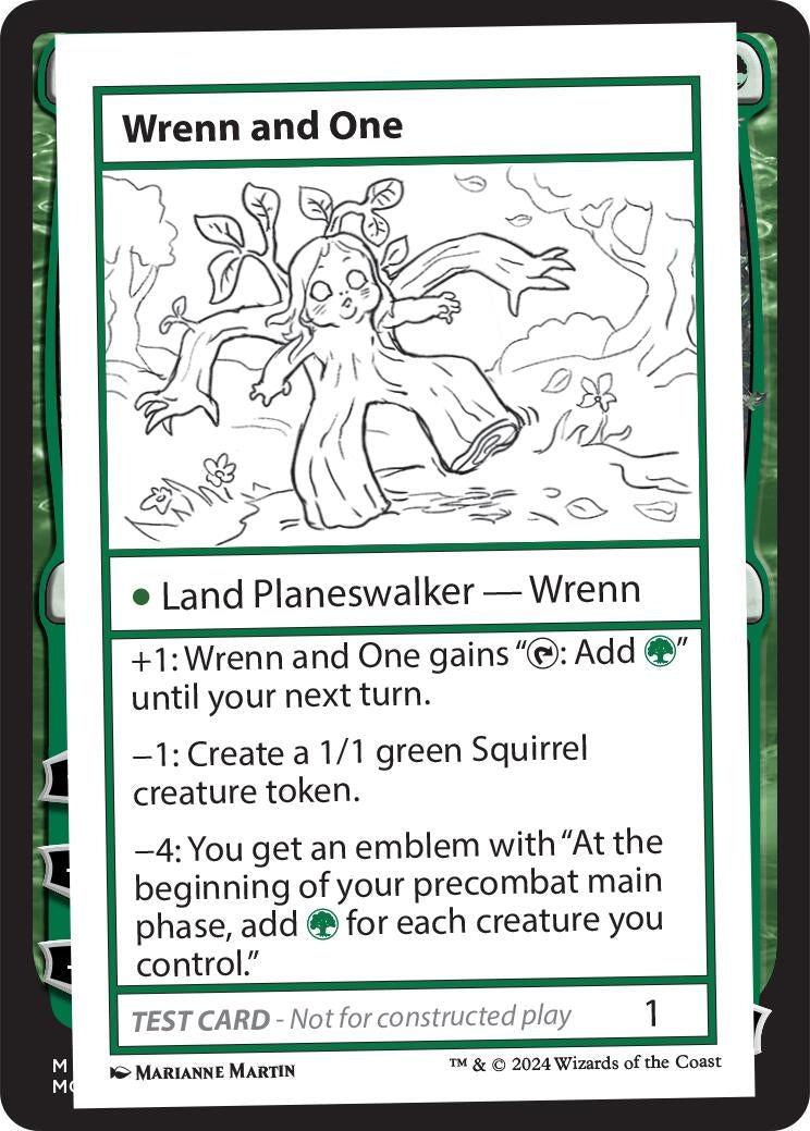 Wrenn and One (Mystery Booster 2 Playtest Cards)