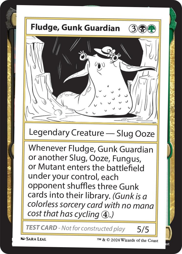 Fludge, Gunk Guardian (Mystery Booster 2 Playtest Cards)
