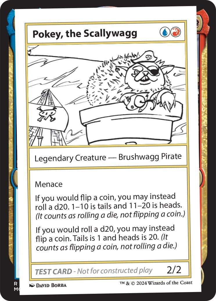 Pokey, the Scallywagg (Mystery Booster 2 Playtest Cards)