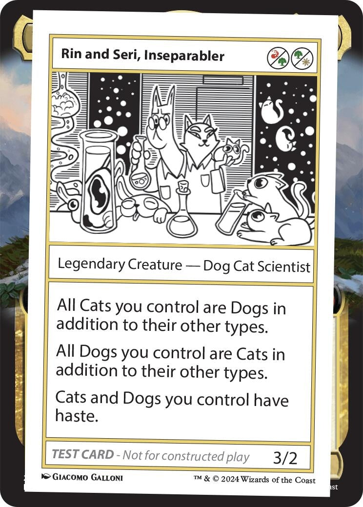 Rin and Seri, Inseparabler (Mystery Booster 2 Playtest Cards)