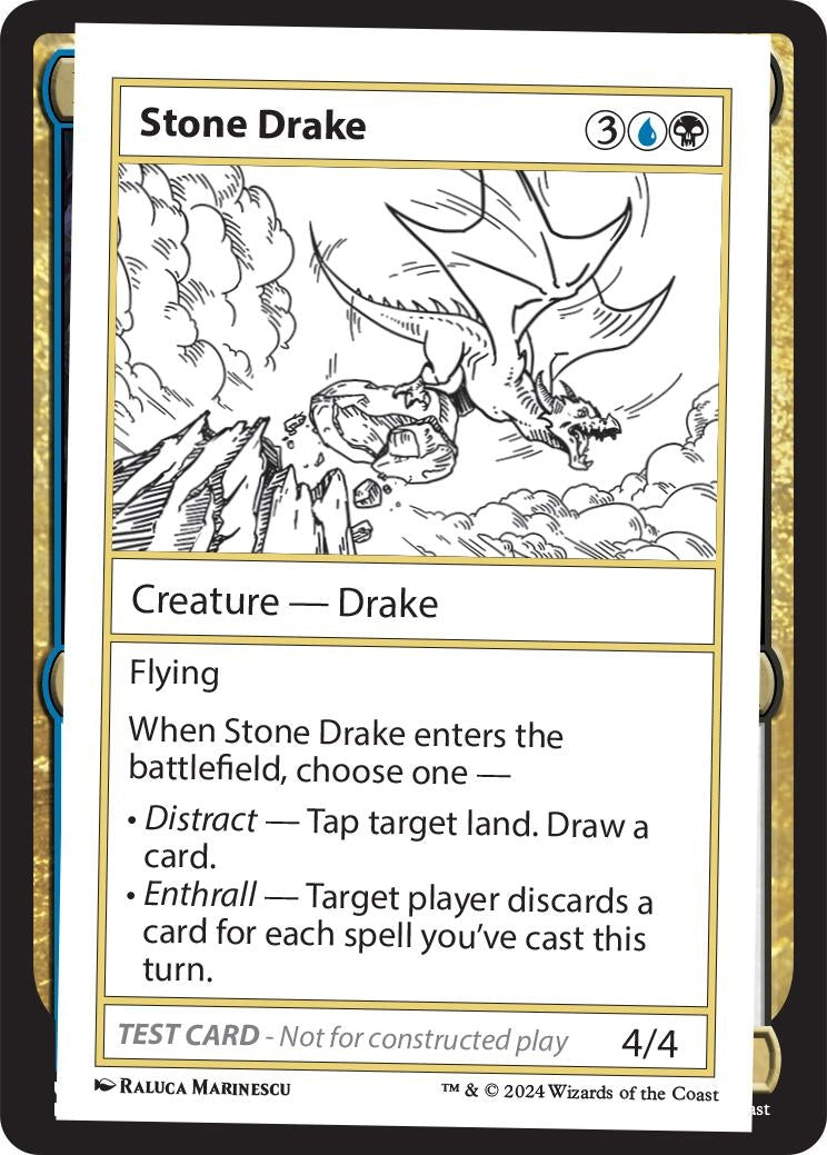Stone Drake (Mystery Booster 2 Playtest Cards)
