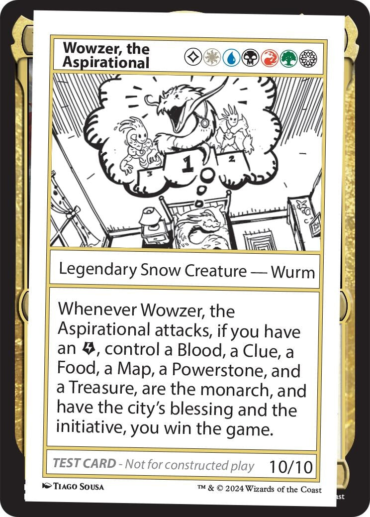 Wowzer, the Aspirational (Mystery Booster 2 Playtest Cards)