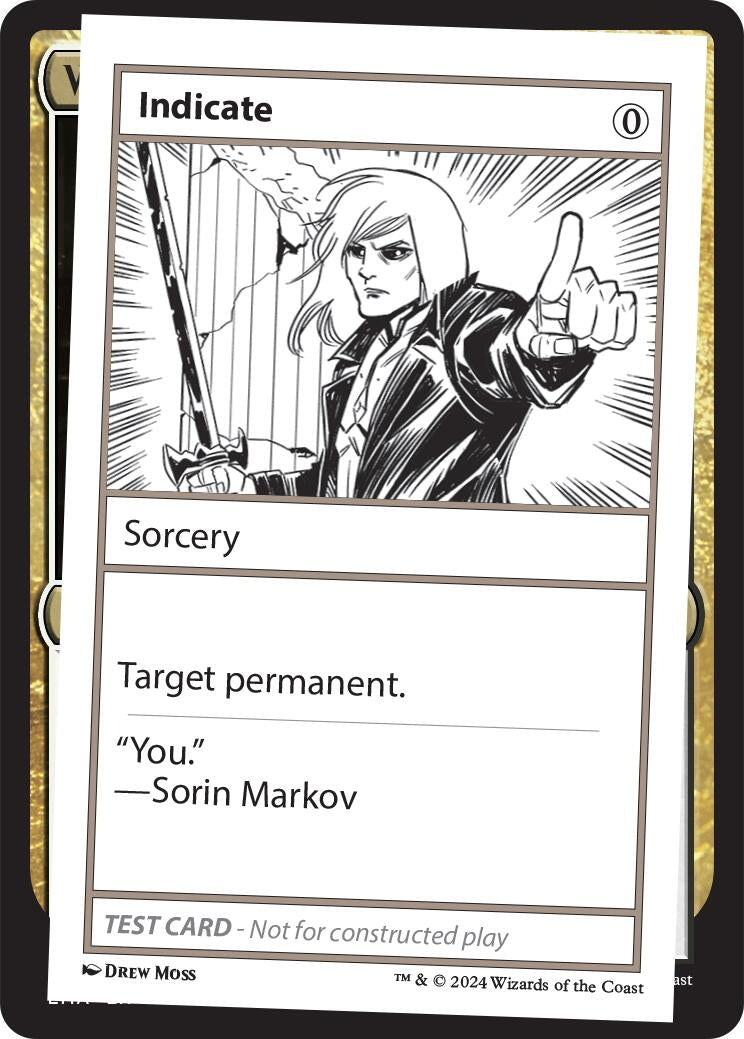 Indicate (Mystery Booster 2 Playtest Cards)