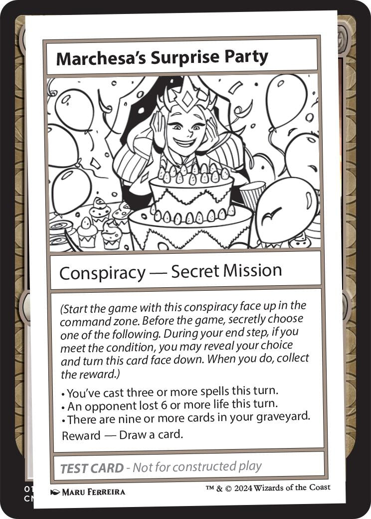 Marchesa's Surprise Party (Mystery Booster 2 Playtest Cards)