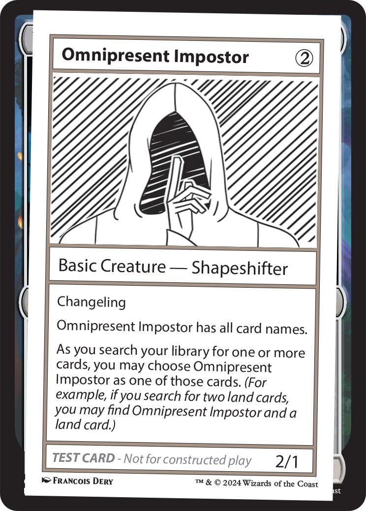 Omnipresent Impostor (Mystery Booster 2 Playtest Cards)