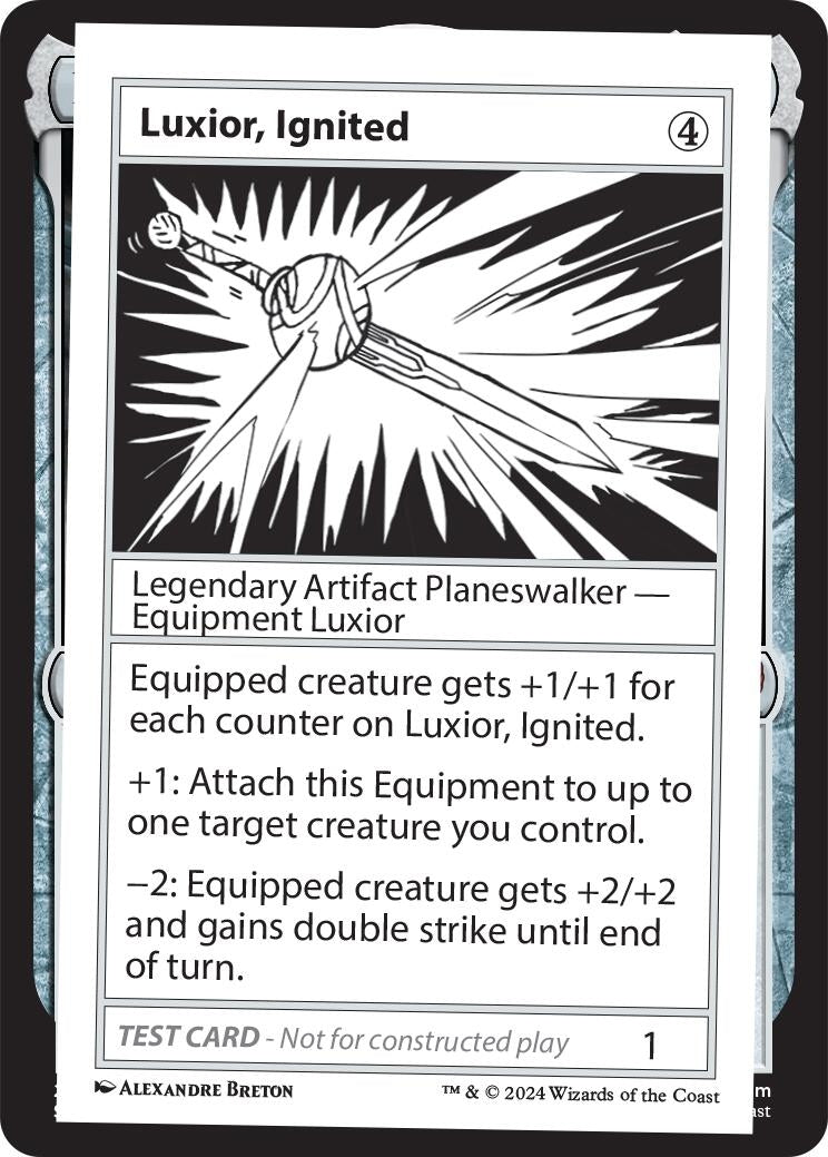 Luxior, Ignited (Mystery Booster 2 Playtest Cards)