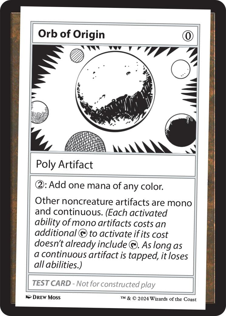 Orb of Origin (Mystery Booster 2 Playtest Cards)
