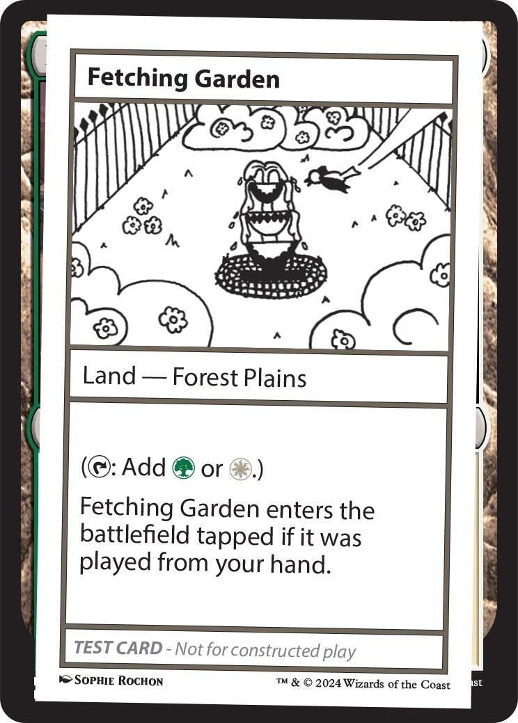 Fetching Garden (Mystery Booster 2 Playtest Cards)