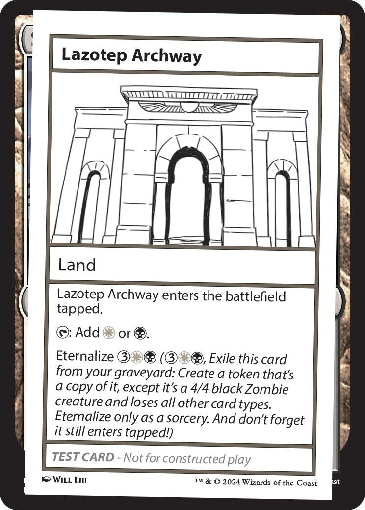 Lazotep Archway (Mystery Booster 2 Playtest Cards)
