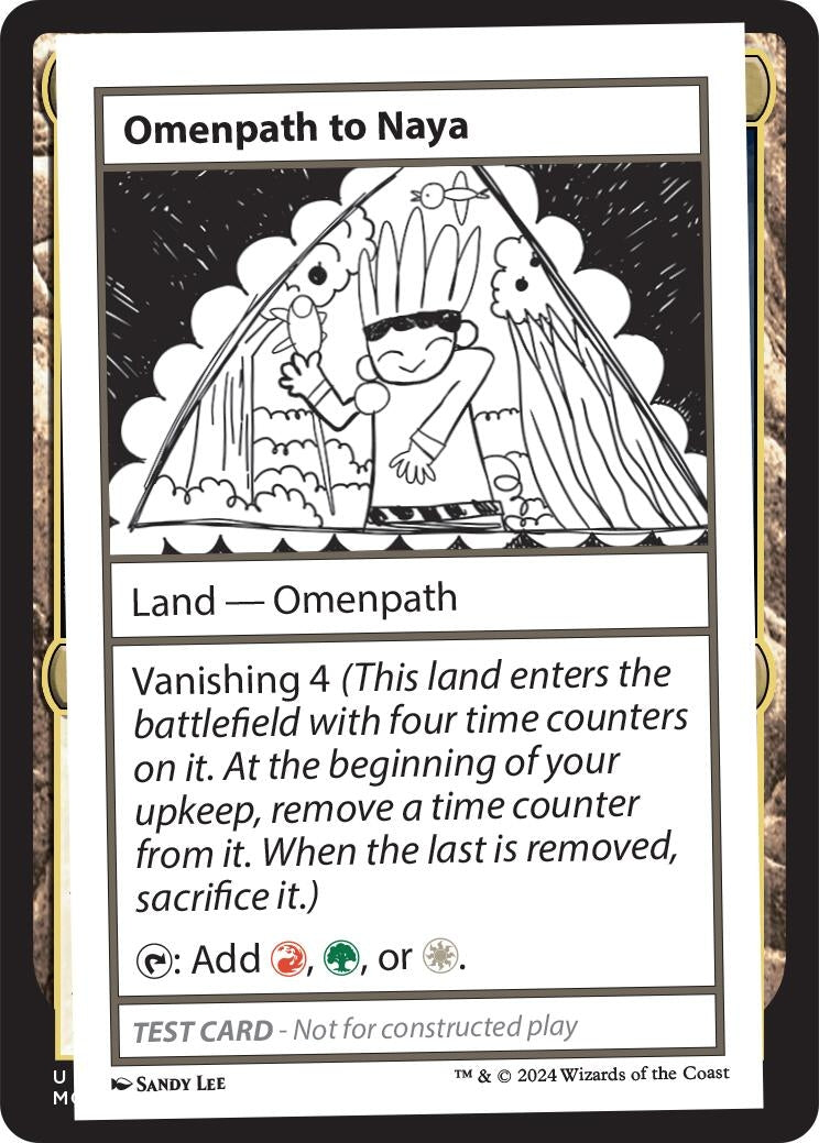 Omenpath to Naya (Mystery Booster 2 Playtest Cards)
