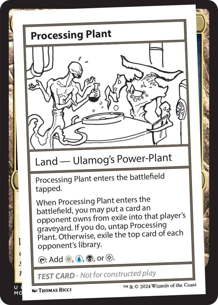 Processing Plant (Mystery Booster 2 Playtest Cards)