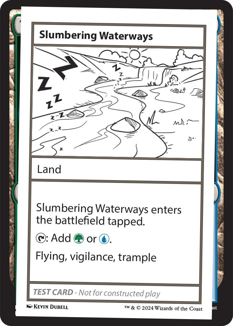 Slumbering Waterways (Mystery Booster 2 Playtest Cards)