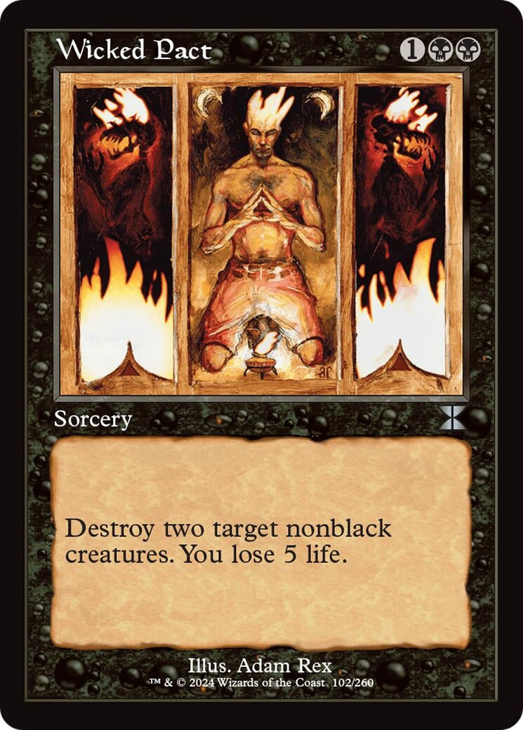 Image for Wicked Pact (102/260) - Magic: The Gathering