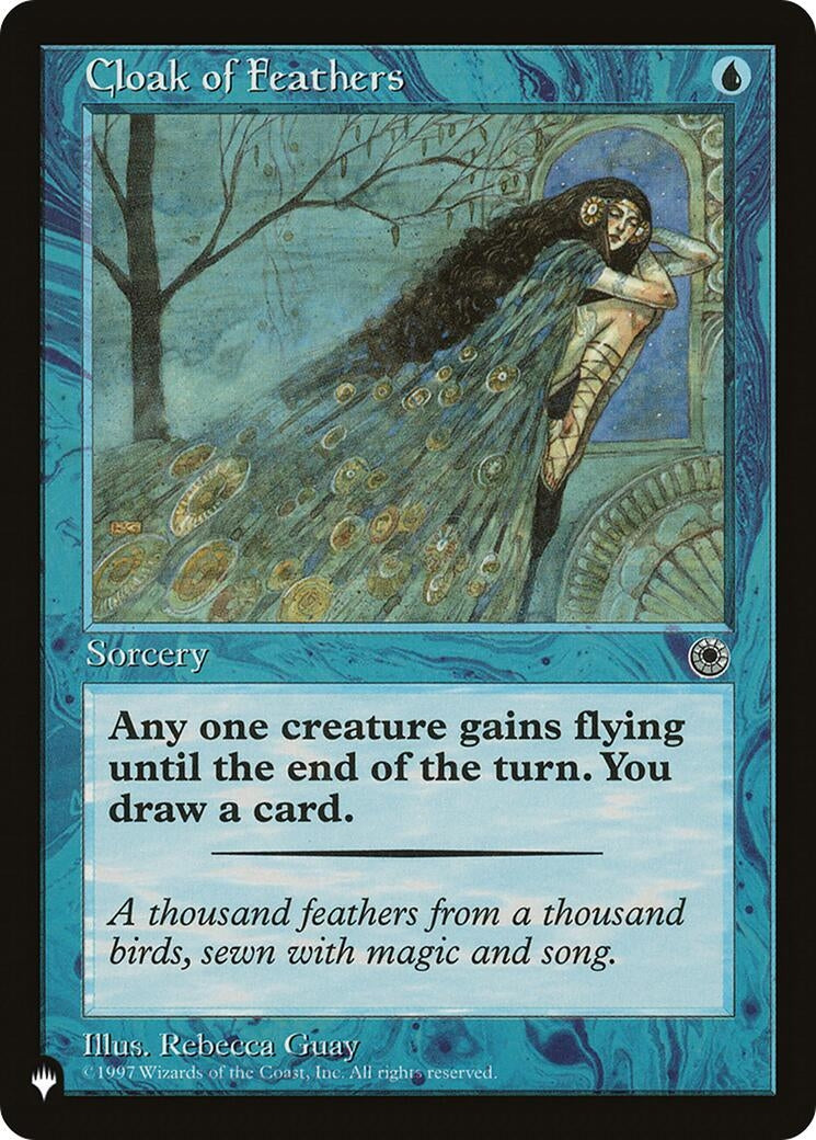 Image for Cloak of Feathers (The List Reprints) - Magic: The Gathering