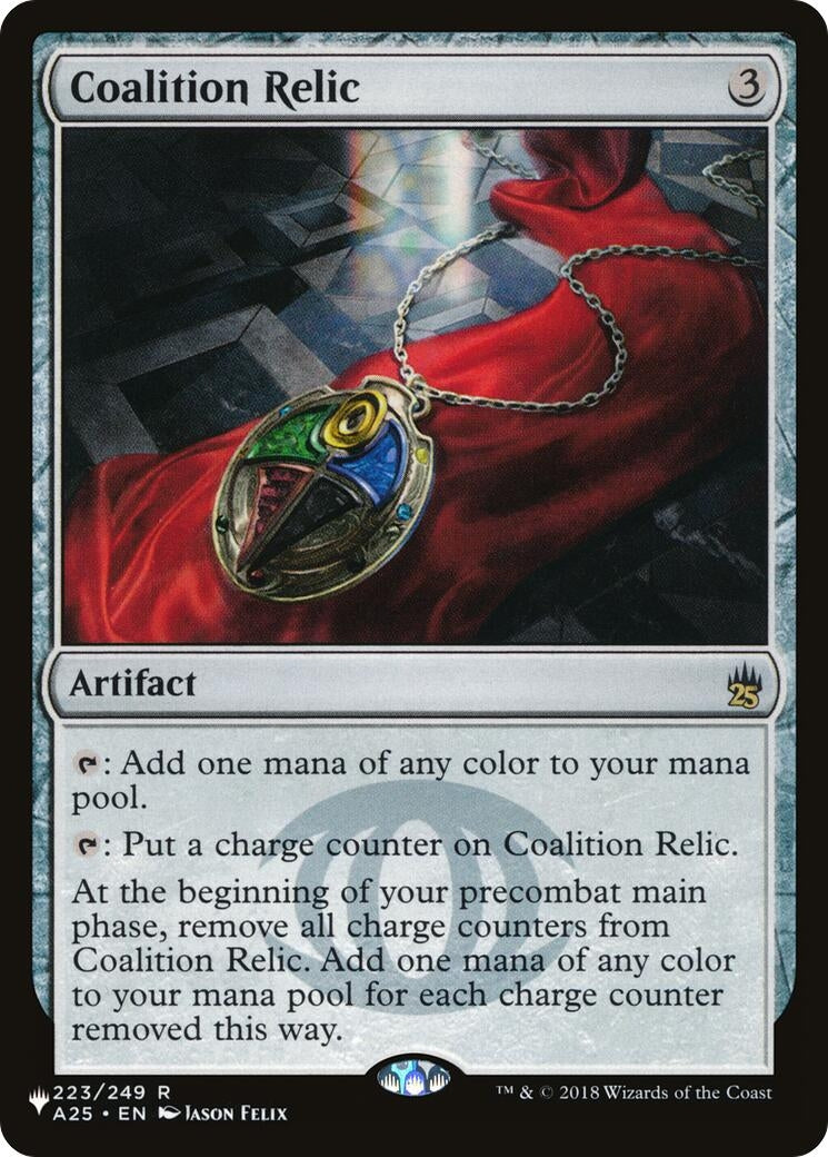 Image for Coalition Relic (A25) (223/249) (The List Reprints) - Magic: The Gathering