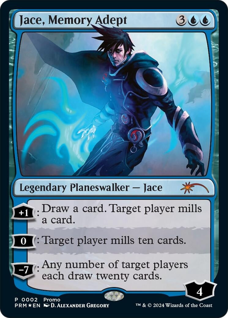 Jace, Memory Adept (Deluxe Commander Kit) (2) (Unique and Miscellaneous Promos)