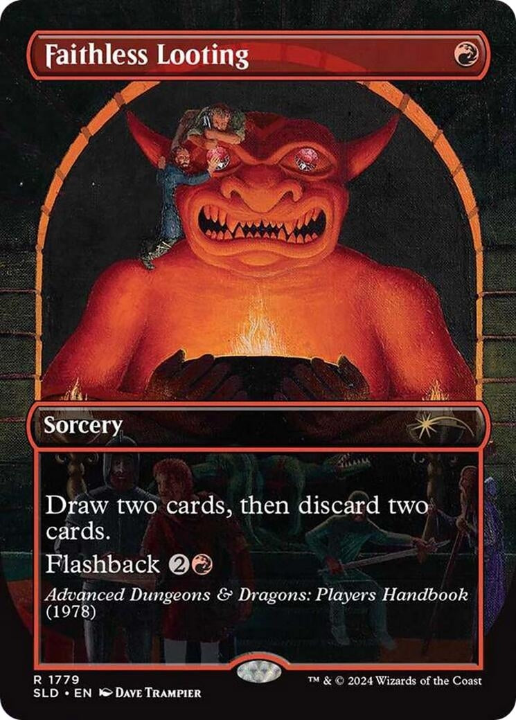 Faithless Looting (1779) (Secret Lair Drop Series)