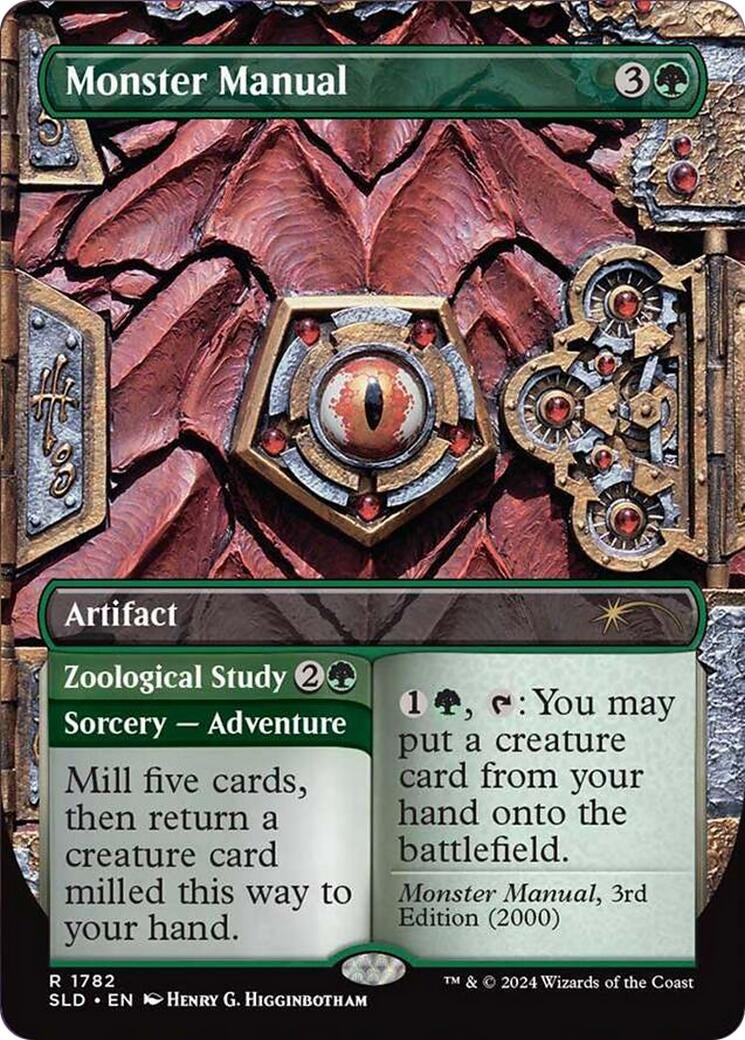 Monster Manual (1782) (Secret Lair Drop Series)