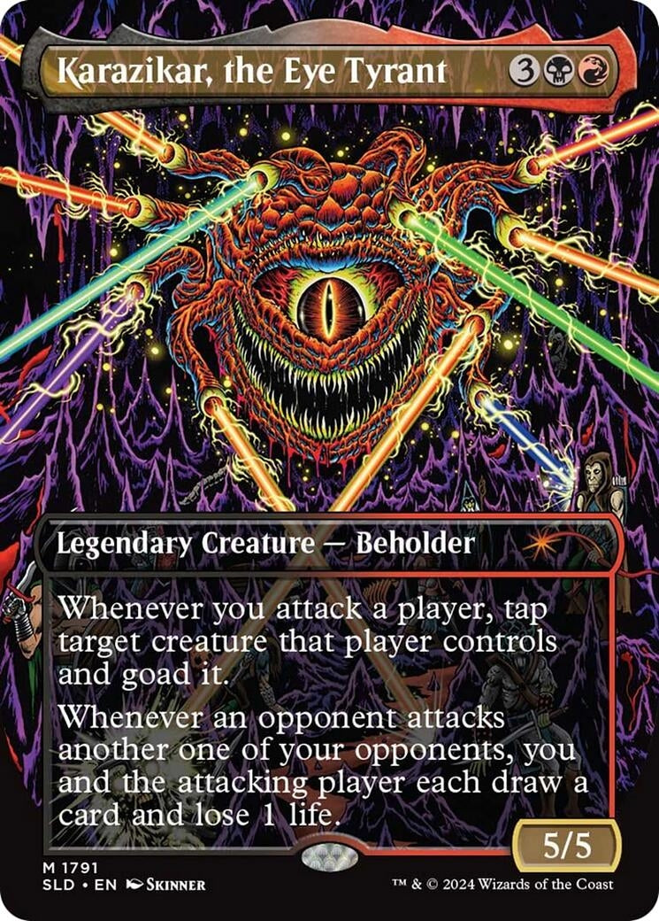 Karazikar, the Eye Tyrant (1791) (Secret Lair Drop Series)