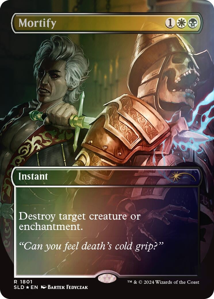 Mortify (Rainbow Foil) (1801) (Secret Lair Drop Series)
