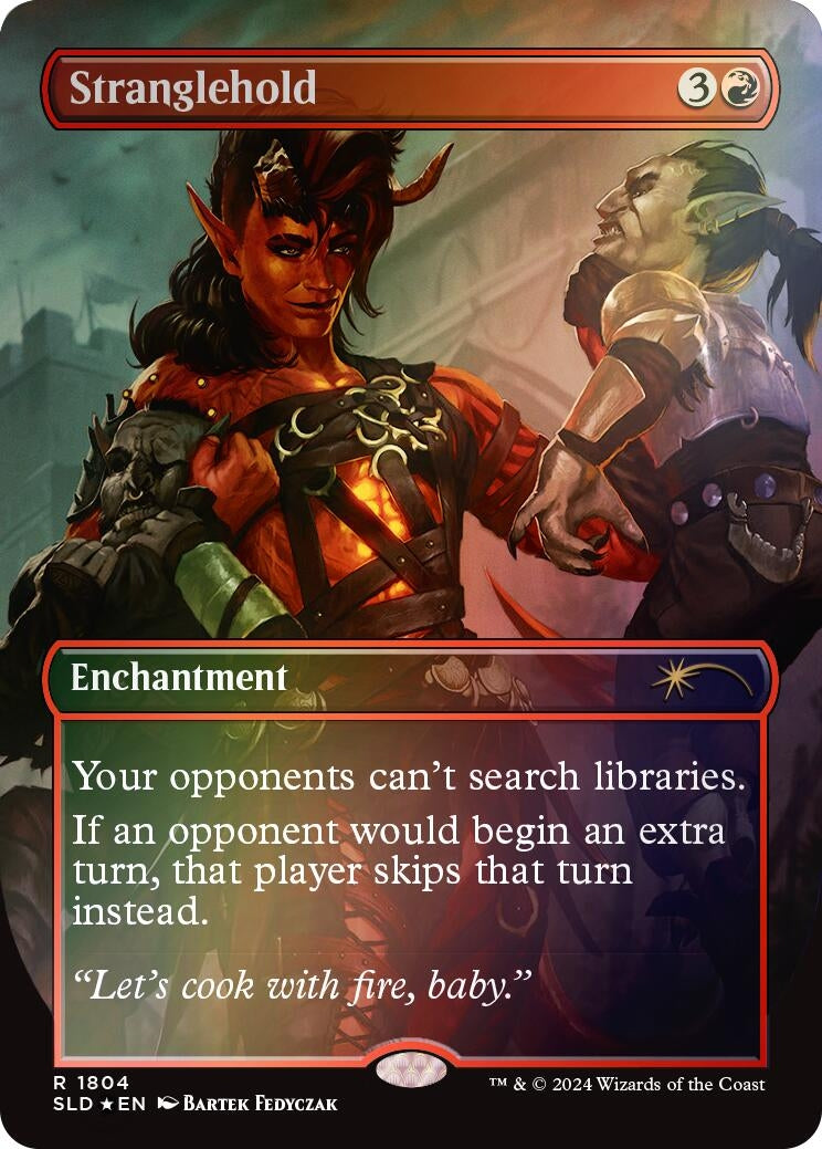 Stranglehold (Rainbow Foil) (1804) (Secret Lair Drop Series)