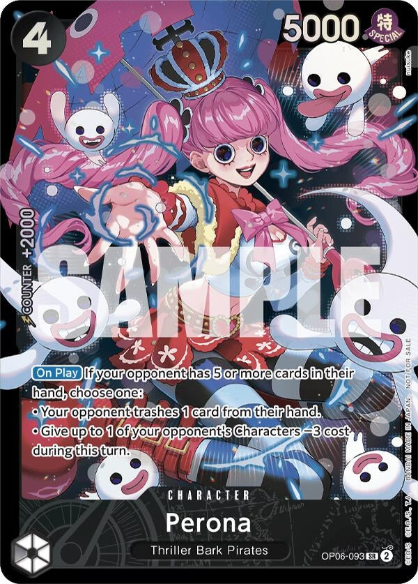 Image for Perona (Store Treasure Cup 2024) (OP06-093) (One Piece Promotion Cards) - One Piece Card Game