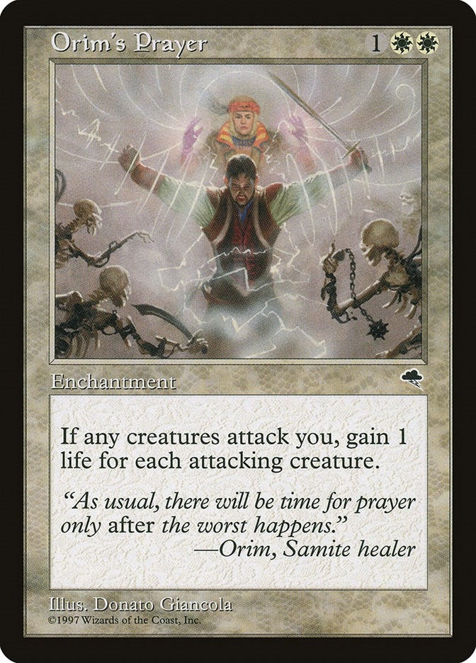 Orim's Prayer (32) (Tempest)