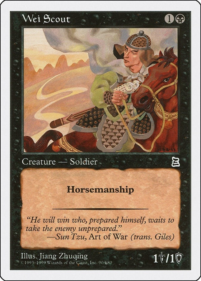 Image for Wei Scout (90) - Magic: The Gathering