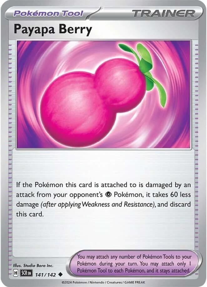 Image for Payapa Berry (141/142) (SV07: Stellar Crown) - Pokemon