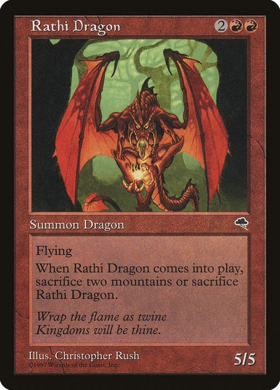 Rathi Dragon (196) (Tempest)