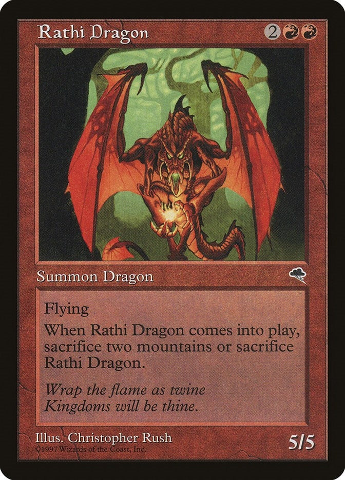 Rathi Dragon (196) (Tempest)