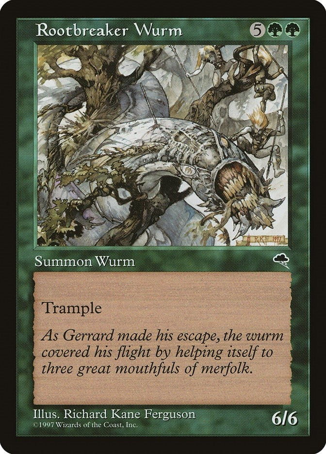 Rootbreaker Wurm (251) (Tempest)