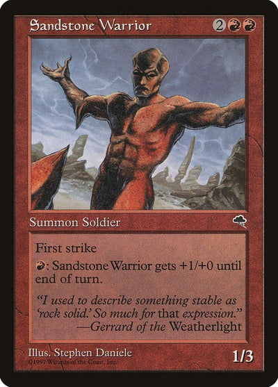 Sandstone Warrior (199) (Tempest)