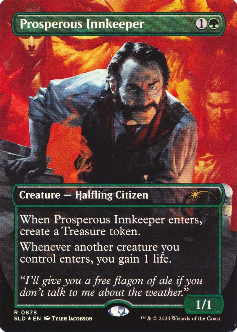 Prosperous Innkeeper (Rainbow Foil) (878) (Secret Lair Drop Series)