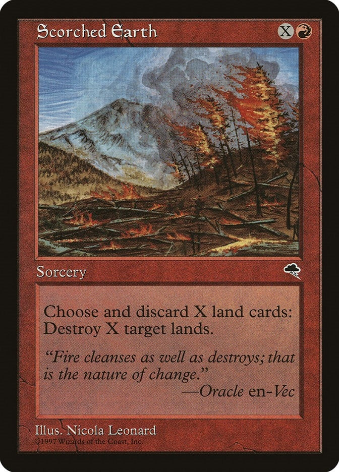 Scorched Earth (200) (Tempest)
