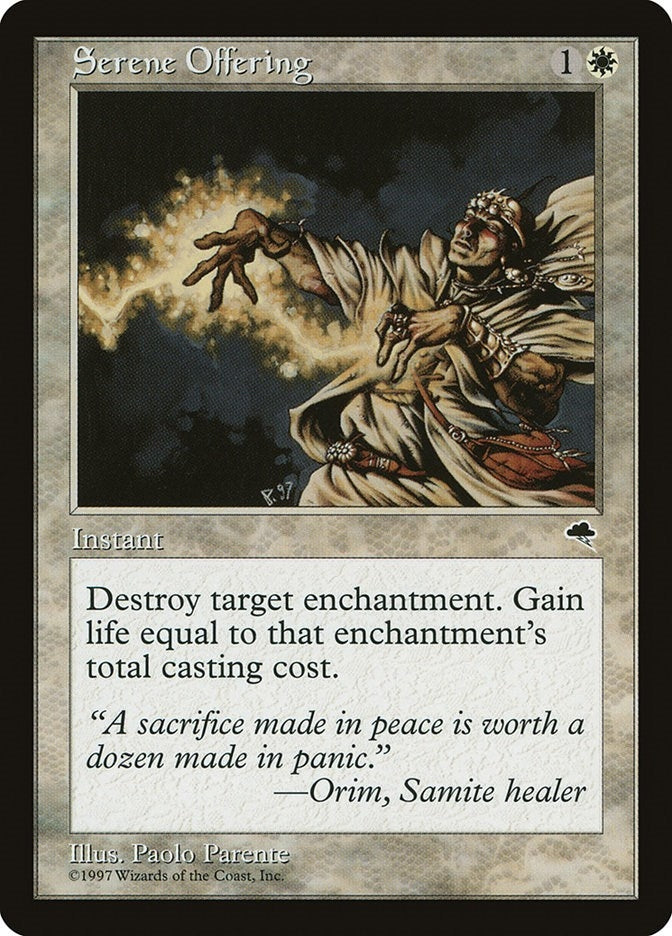 Serene Offering (40) (Tempest)