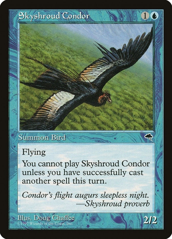 Skyshroud Condor (88) (Tempest)